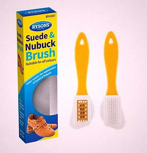 Brush Kit 2side Suede Leather Nubuck Shoes Boot Cleaner Stain Household Cleaning
