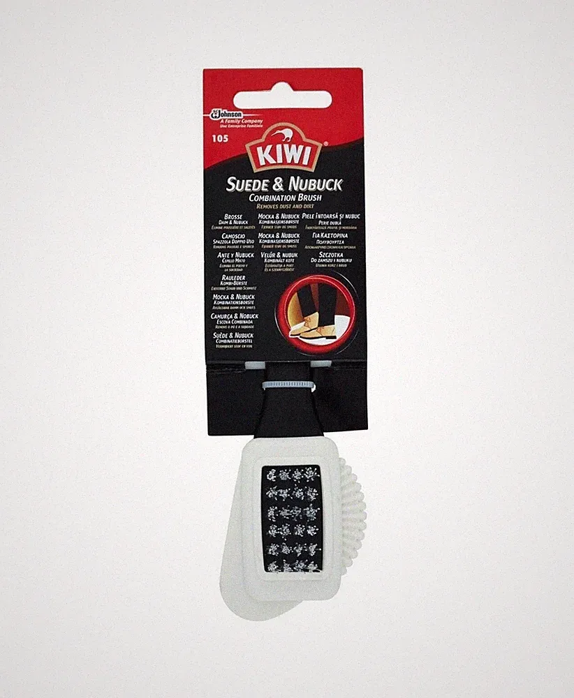 Kiwi Suede Nubuck Brush Restore Nap Ugg Cleaner Rubber Stubborn Stains Remover
