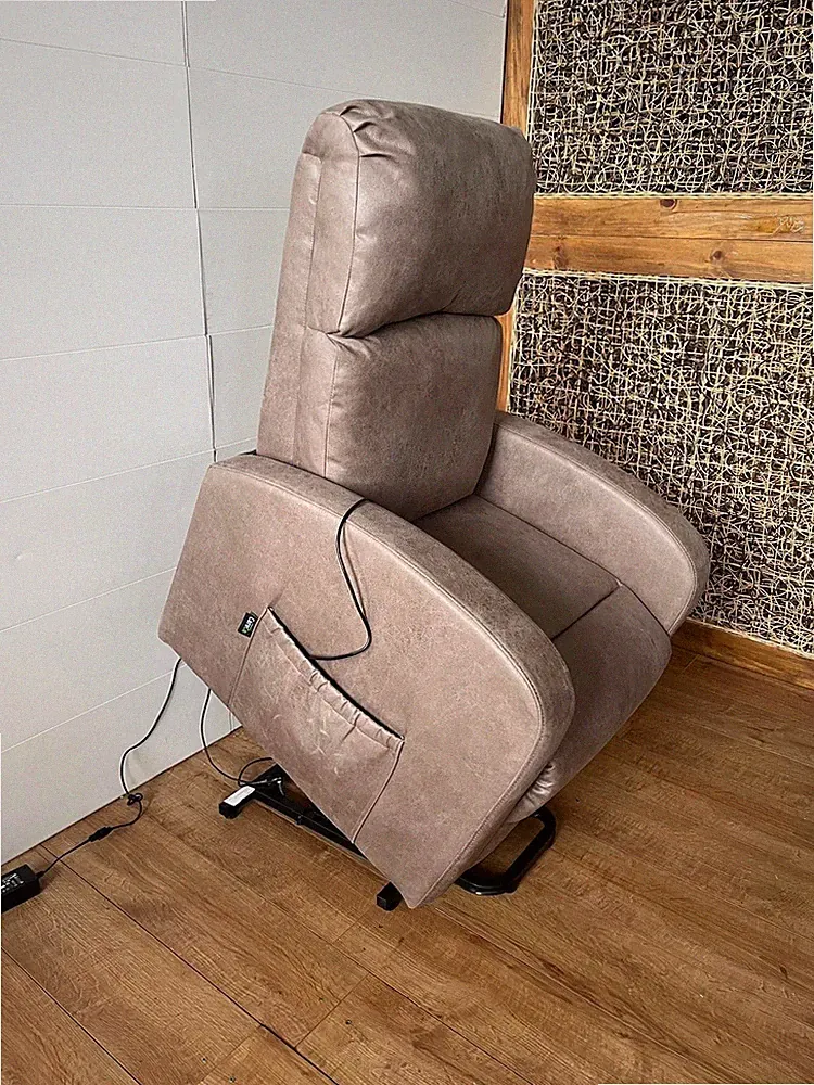Riser Recliner Chair, CARECO MINERA BEIGE BOSTON SINGLE MOTOR RISER RECLINER R39