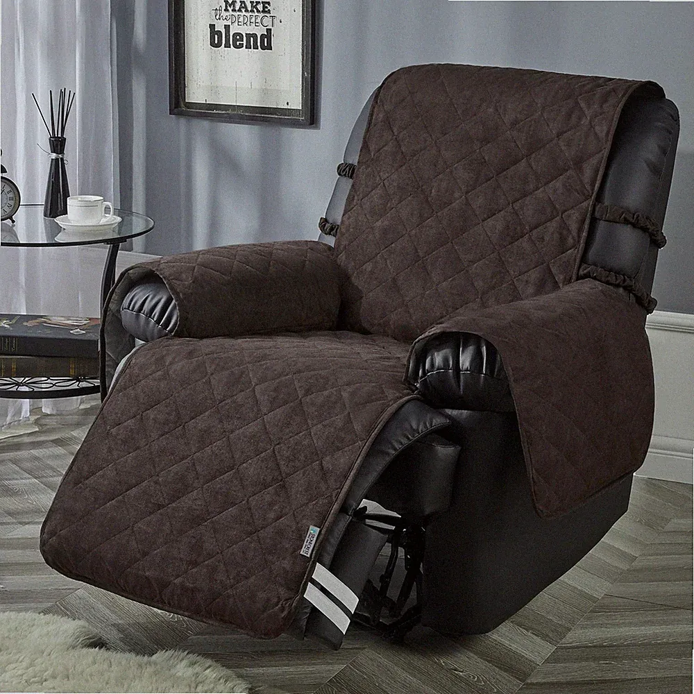 STONECREST Recliner Chair Cover Waterproof - Microsuede Recliner Slipcover fo...