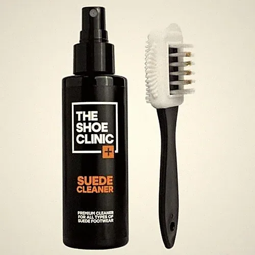 Suede Cleaner Brush Set | Shoe Cleaning Kit for Boots, Trainers & Shoes 125ml