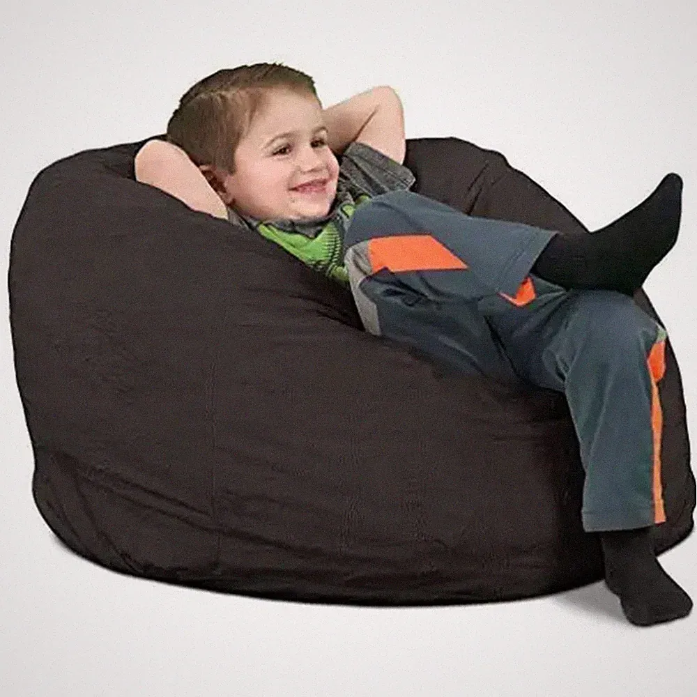 Ultimate Sack Kids Bean Bag Chair, Oversized Indoor Comfy Lounger (Open Box)